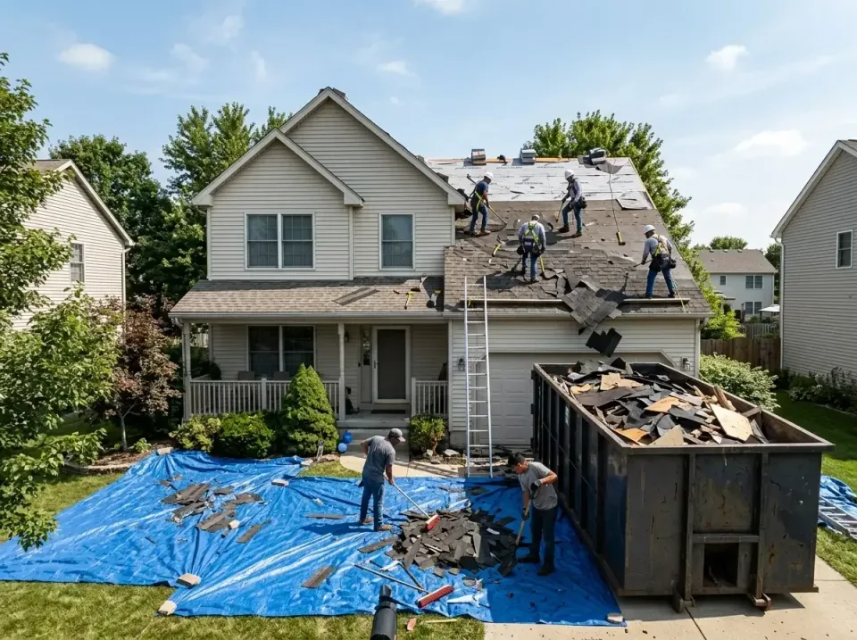 roof-replacement-debris-remova-004 — frequently asked questions, Cheapest Dumpster Rentals in Shiloh, OH